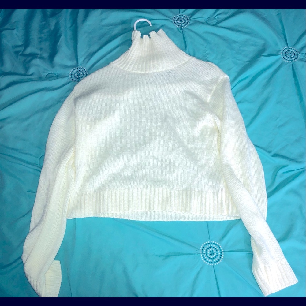 Turtle Neck Sweater Top